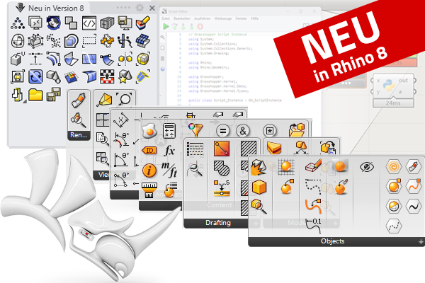 Neu in Rhino 8