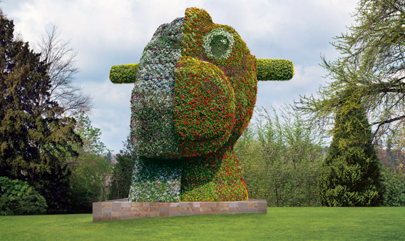 Split-Rocker-Skulptur von Jeff Koons