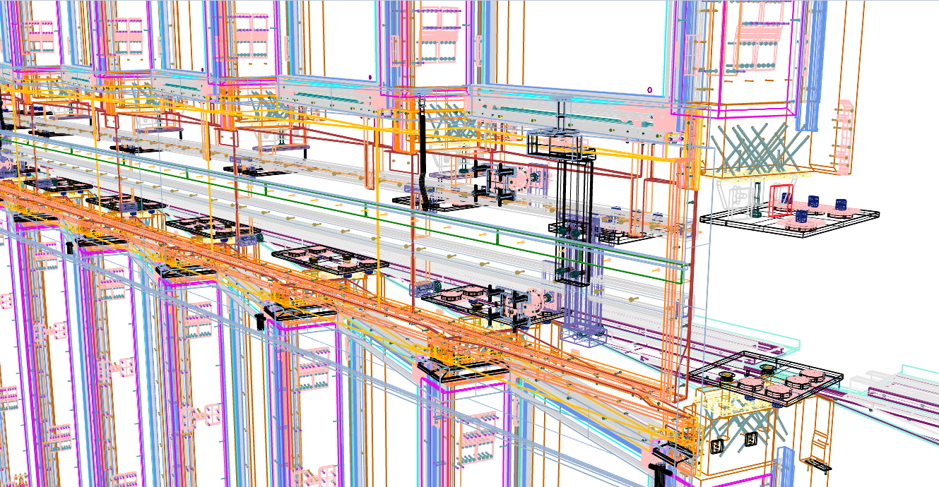 Digitales Konstruktionsmodell mit vernetzten Bauteilen und Fertigungsinformationen